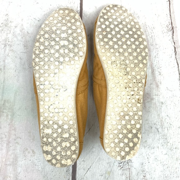 TOMS Gold heritage canvas slip-on Sise -7 - Picture 4 of 6